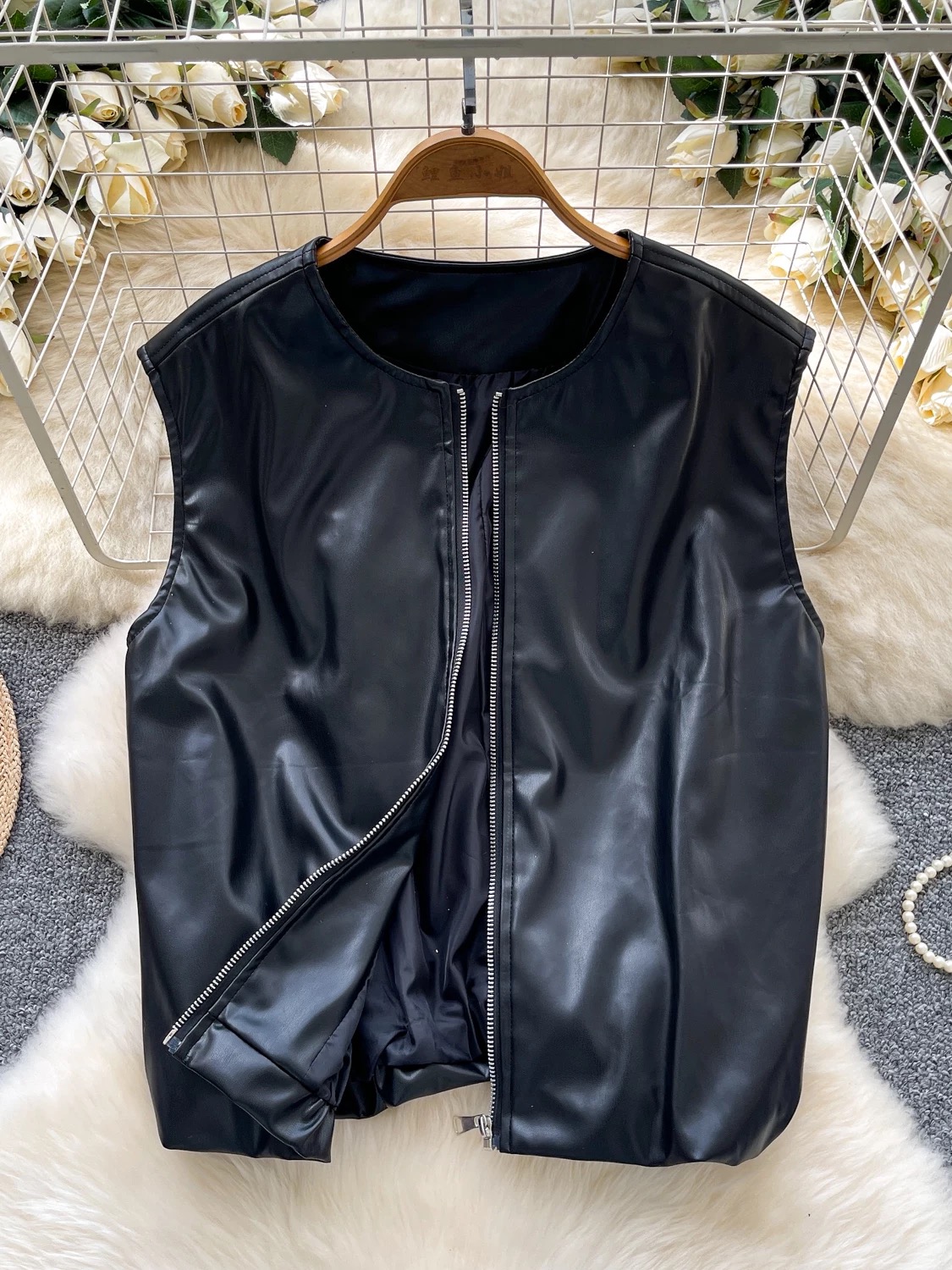 She means business biker jacket CJ165