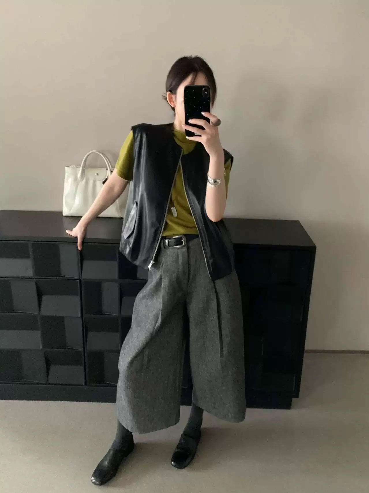 She means business biker jacket CJ165 image