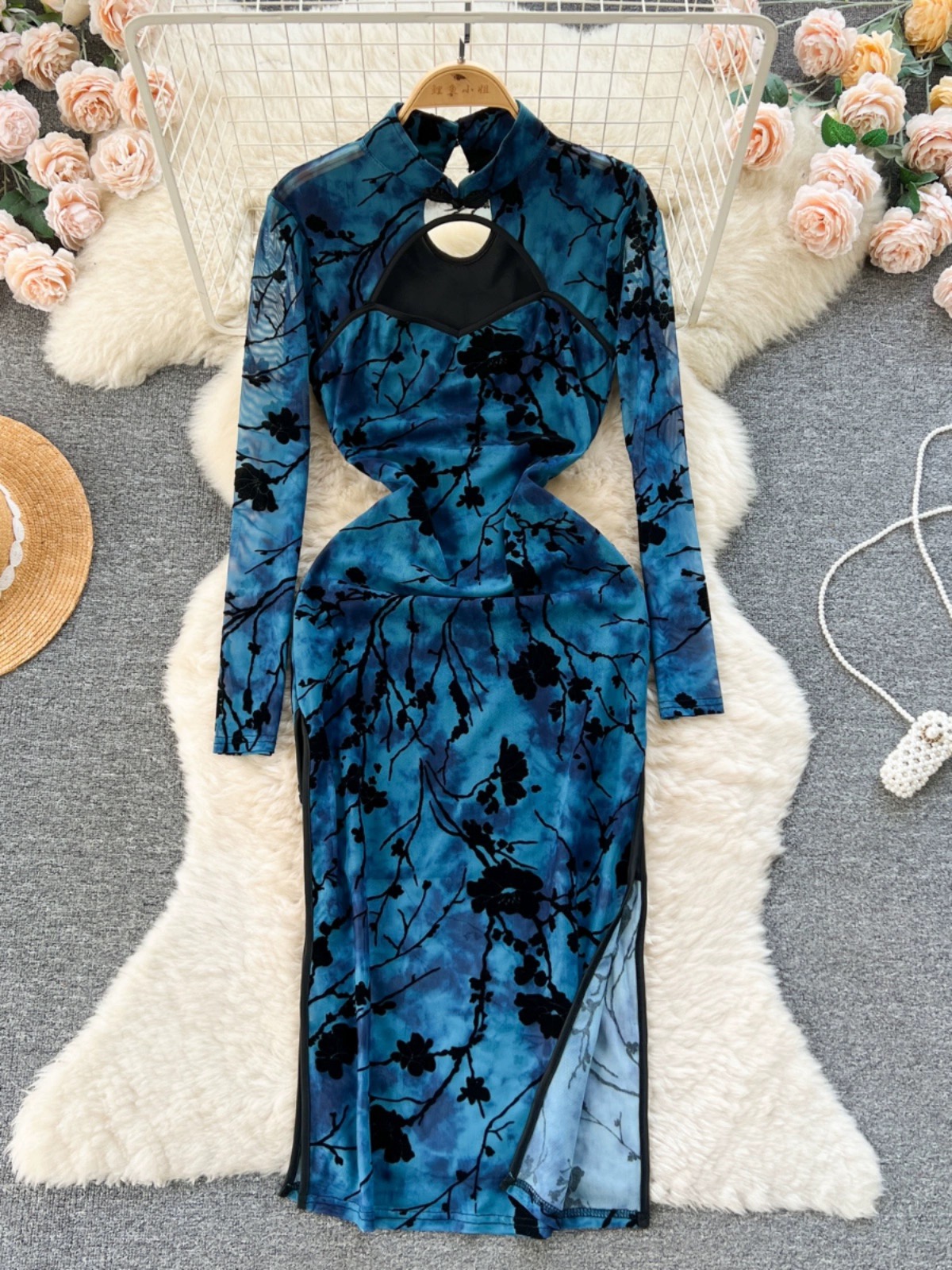 Casual nights qipao dress Q114 image