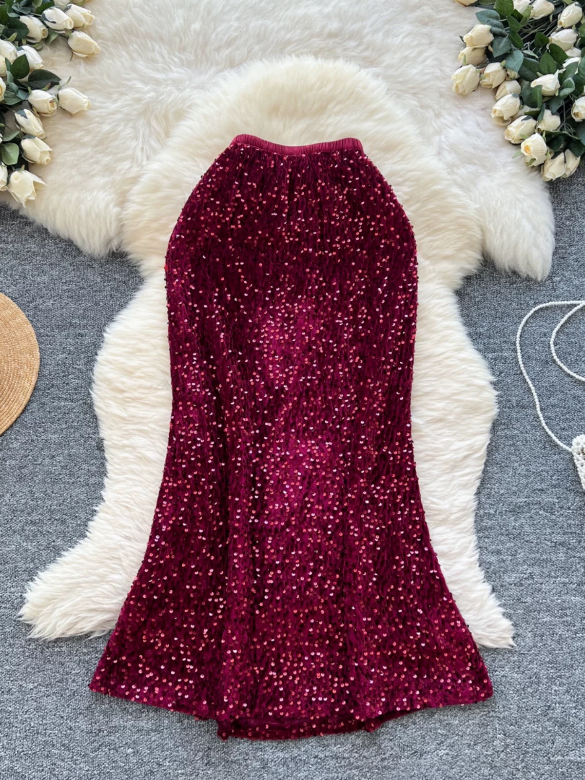 Watch out sequin skirt FS124 image