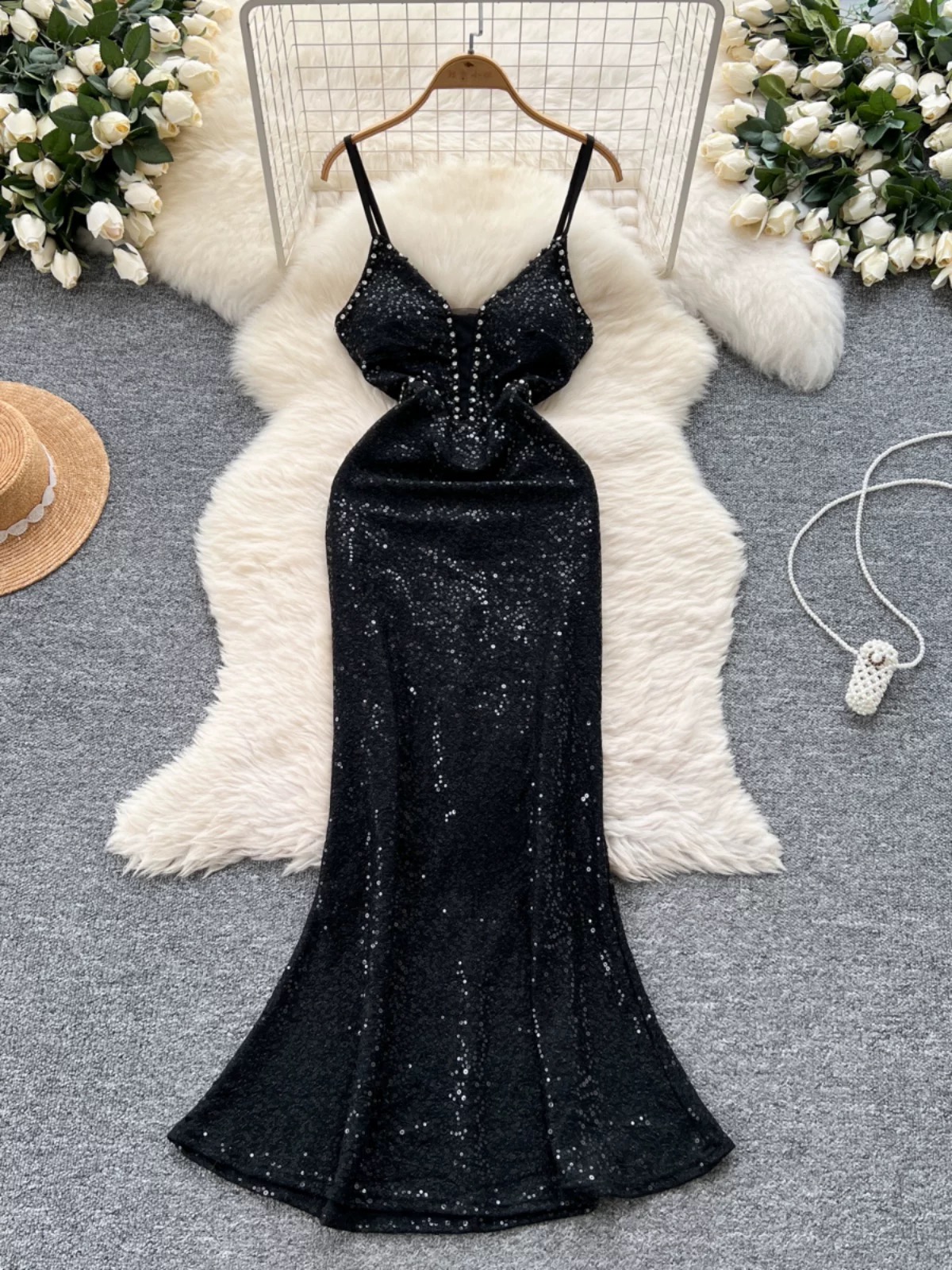 Hardcore baddie sparkle dress FD793 image