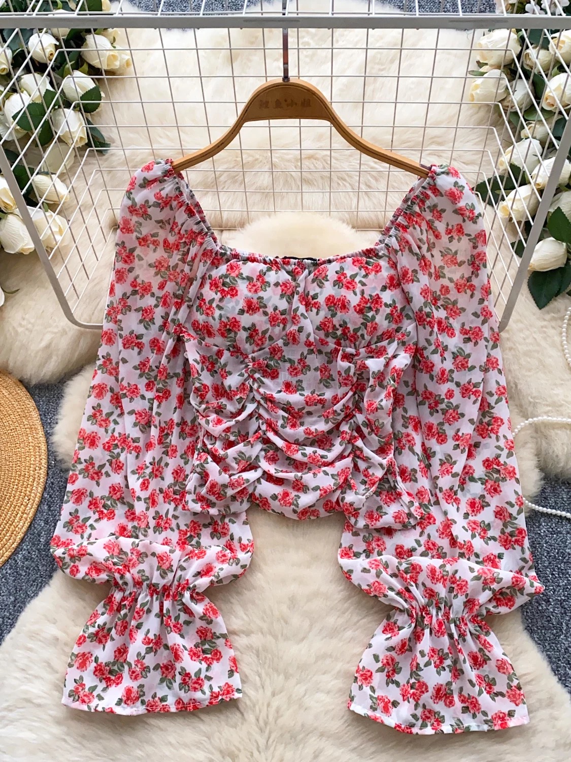 Casual baddie top CTO760 image