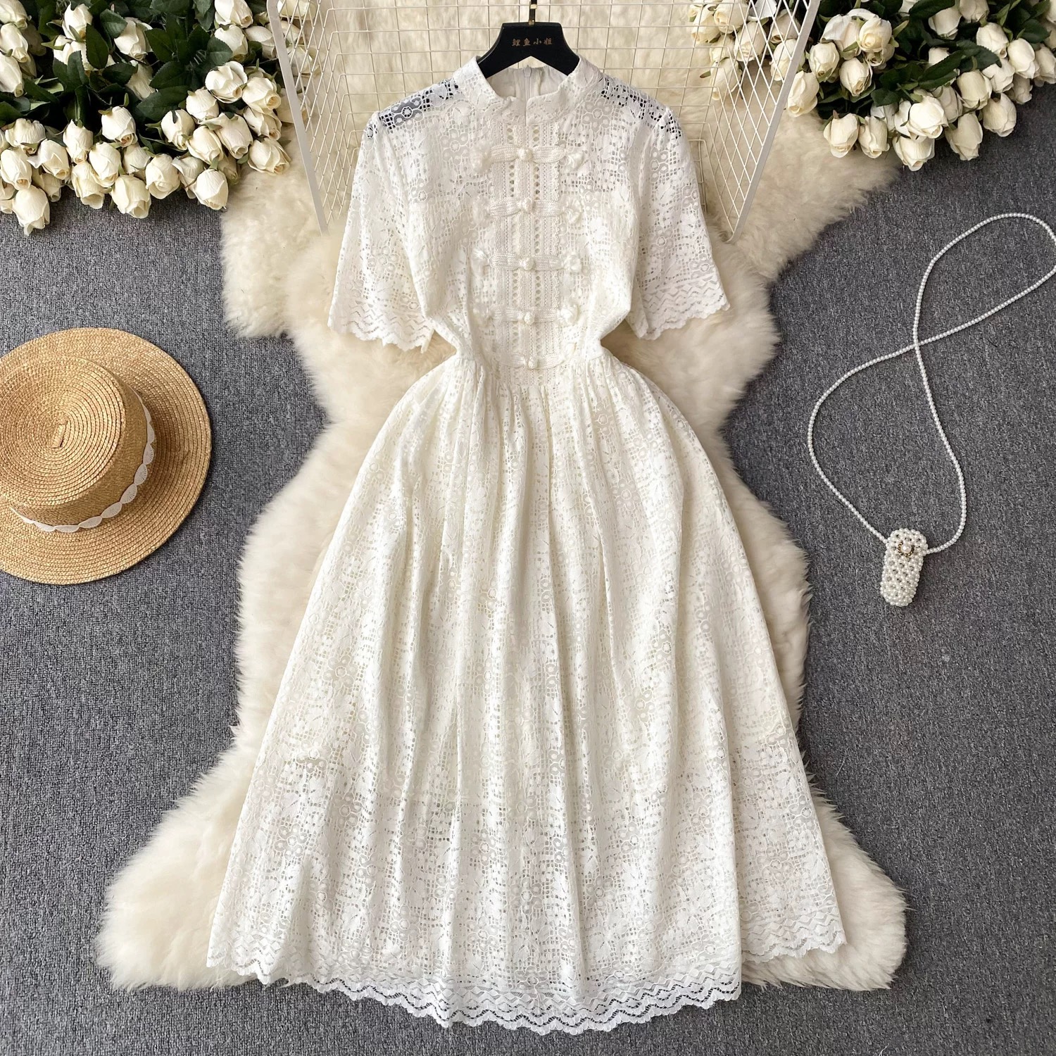 Let’s meet up lace dress FD290 image