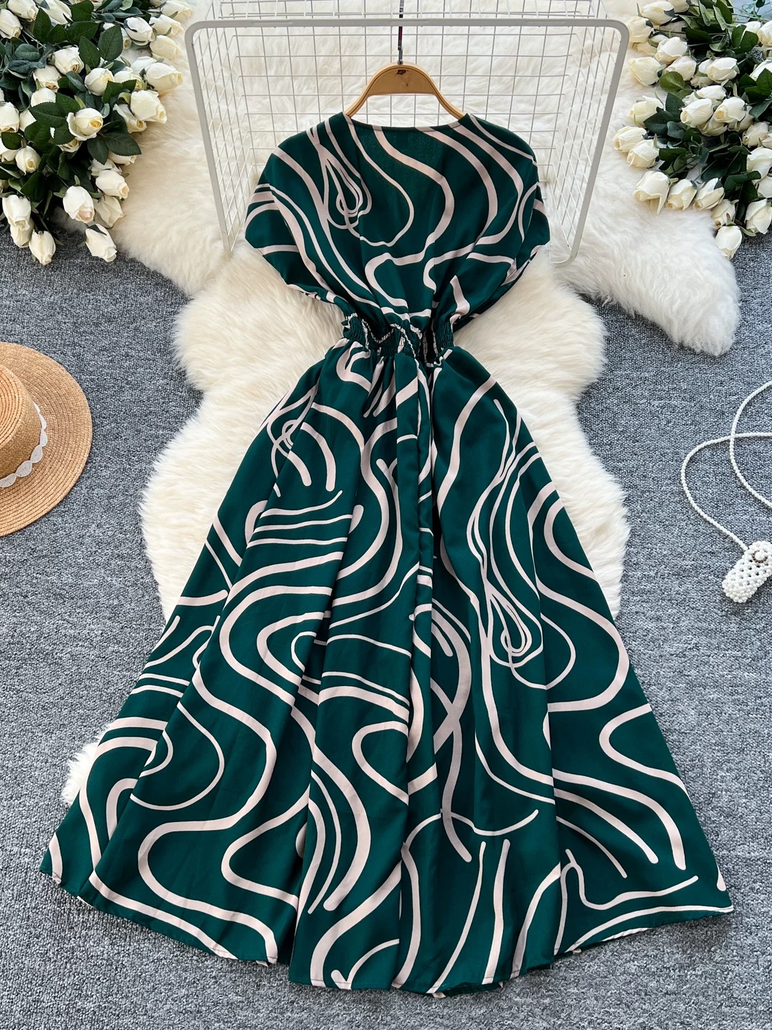 Follow the petals dress CD1332 image