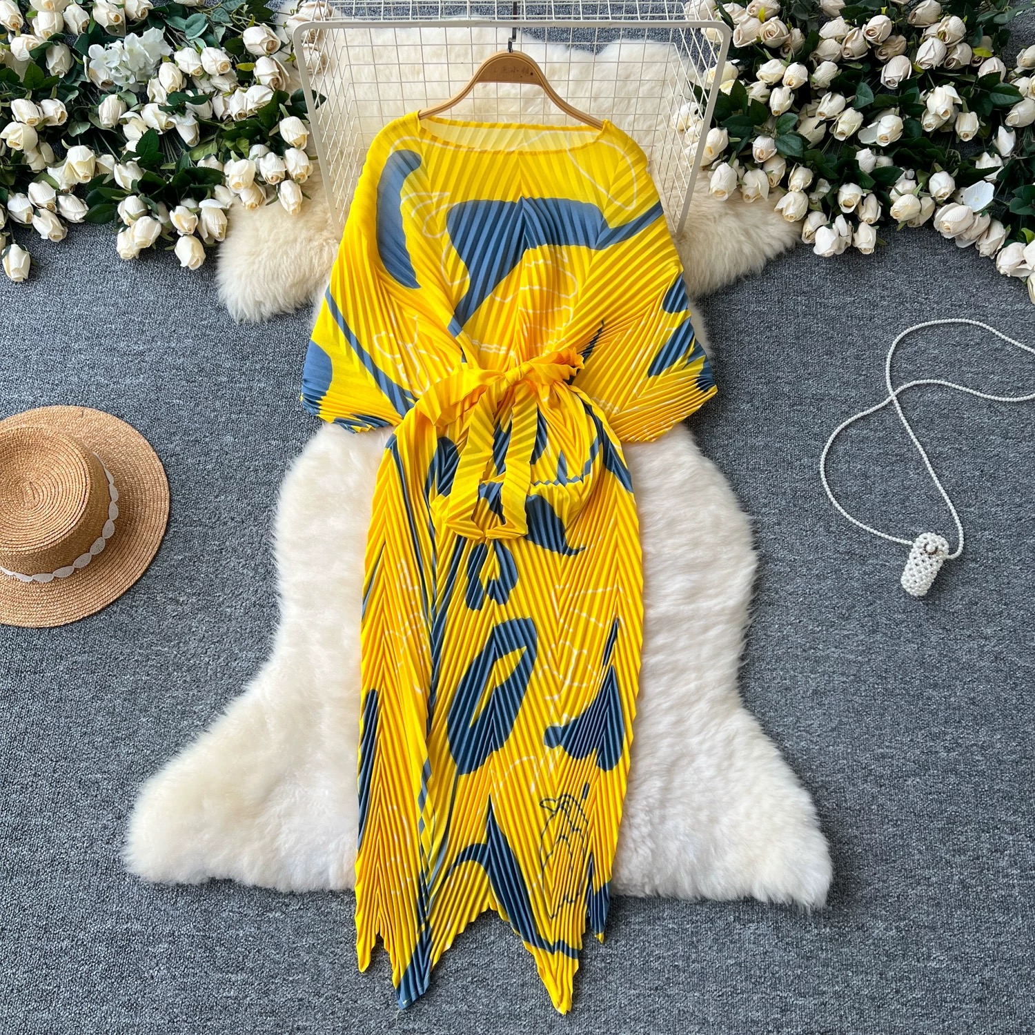 She’s amazing miyaki dress FBC454 image