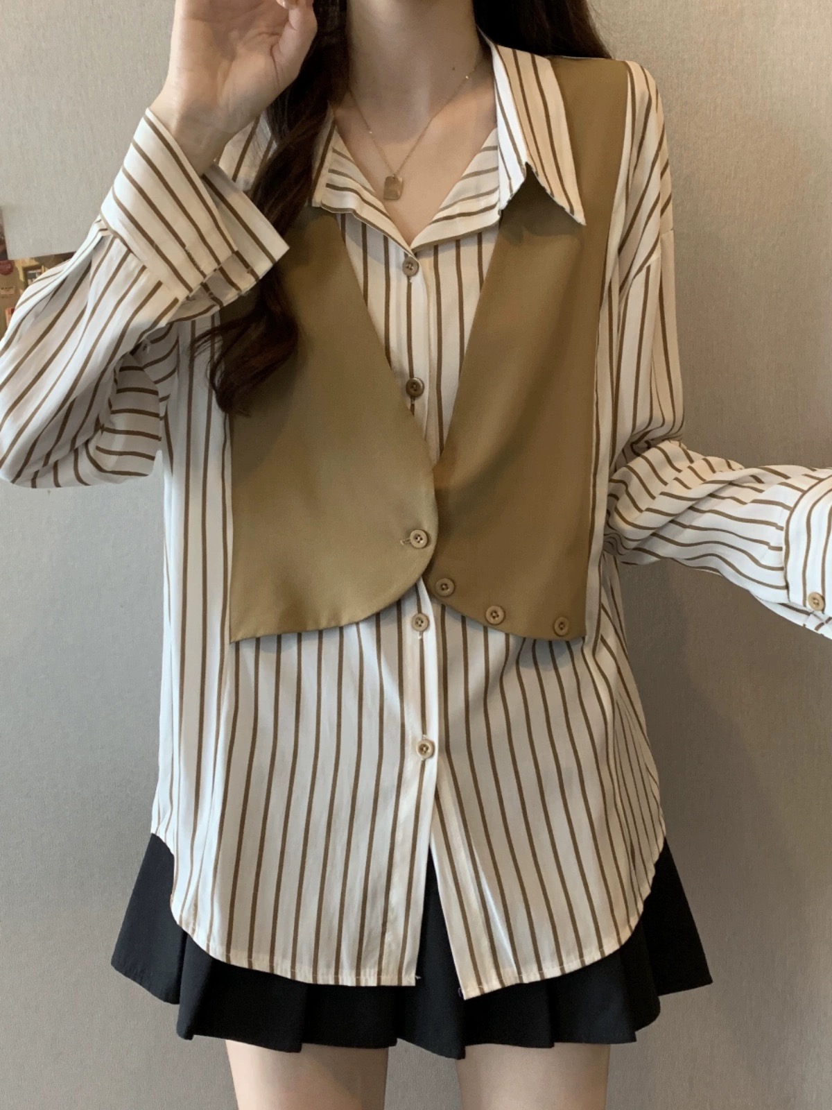 Luxury views shirt set SS110