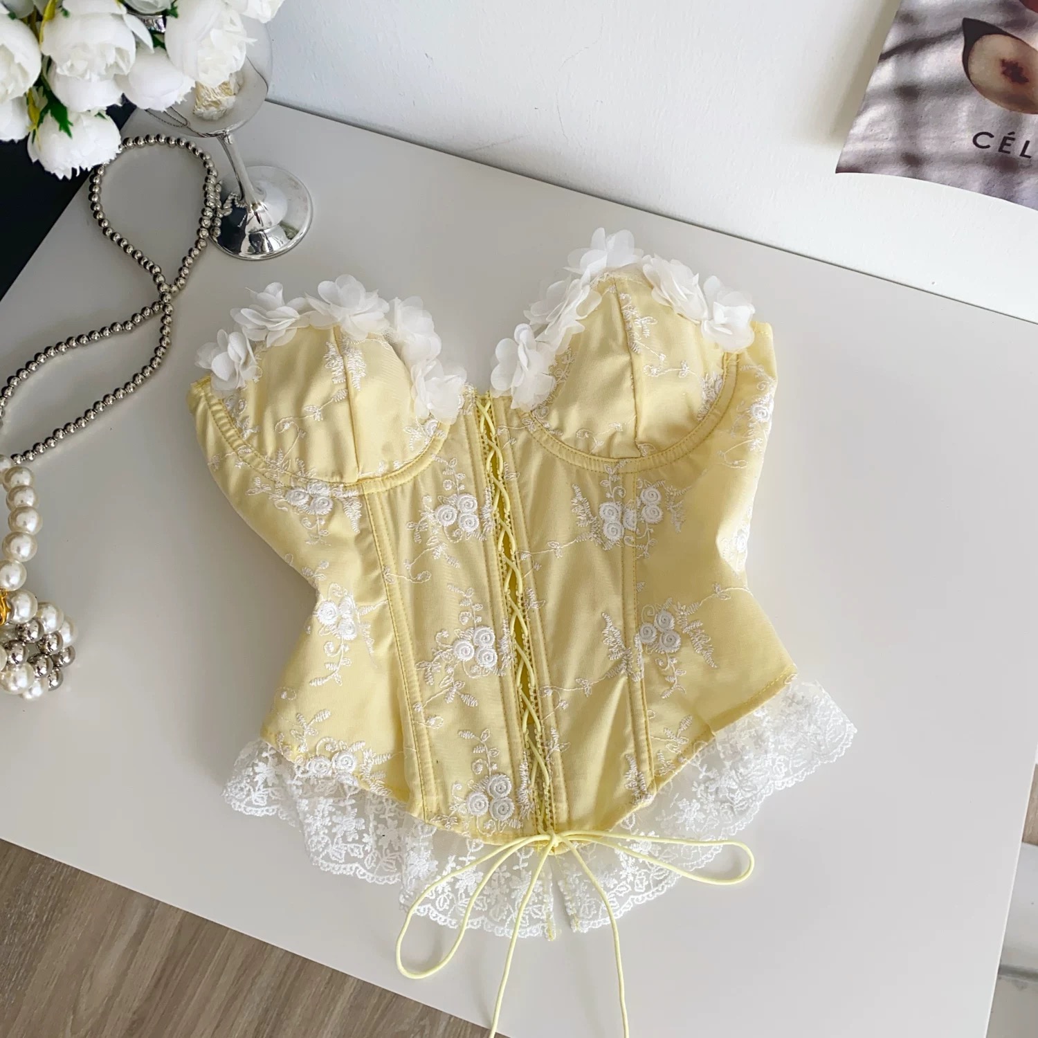 Wild and shy corset top CS117 image