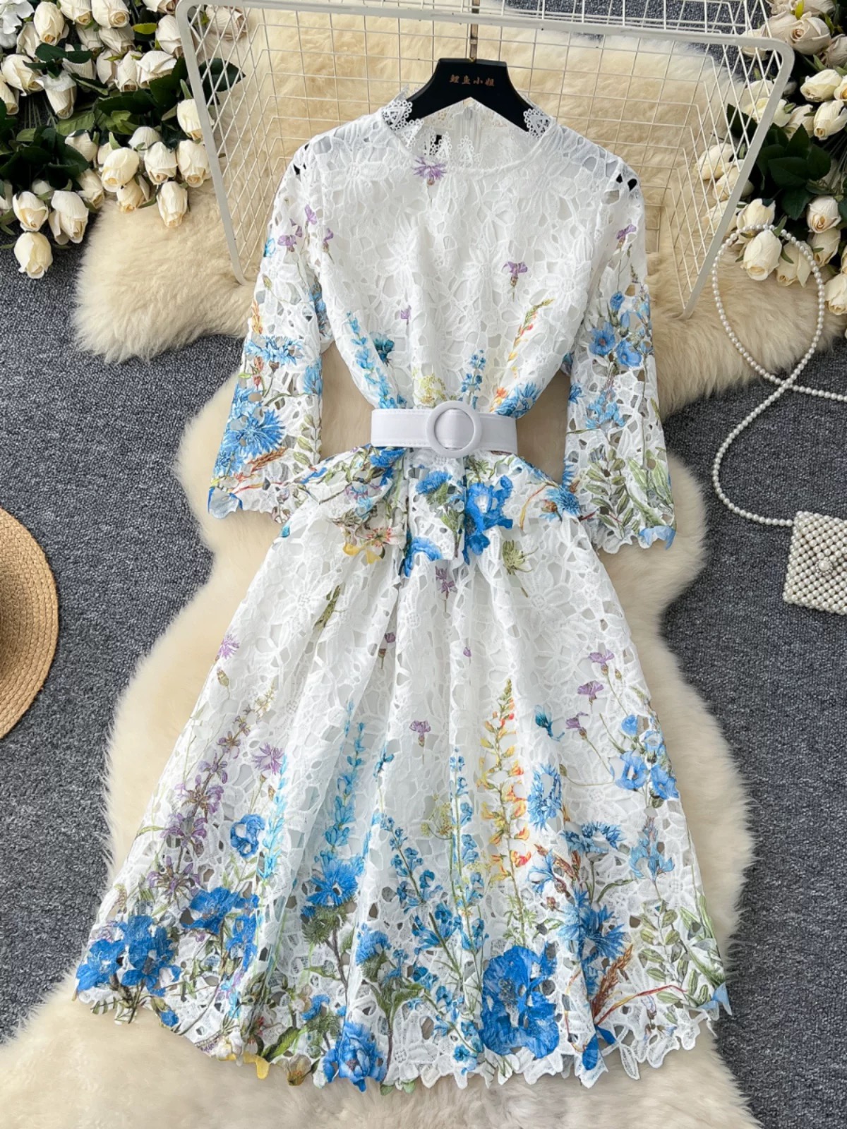 Boujee dinners lace dress FD1180 image