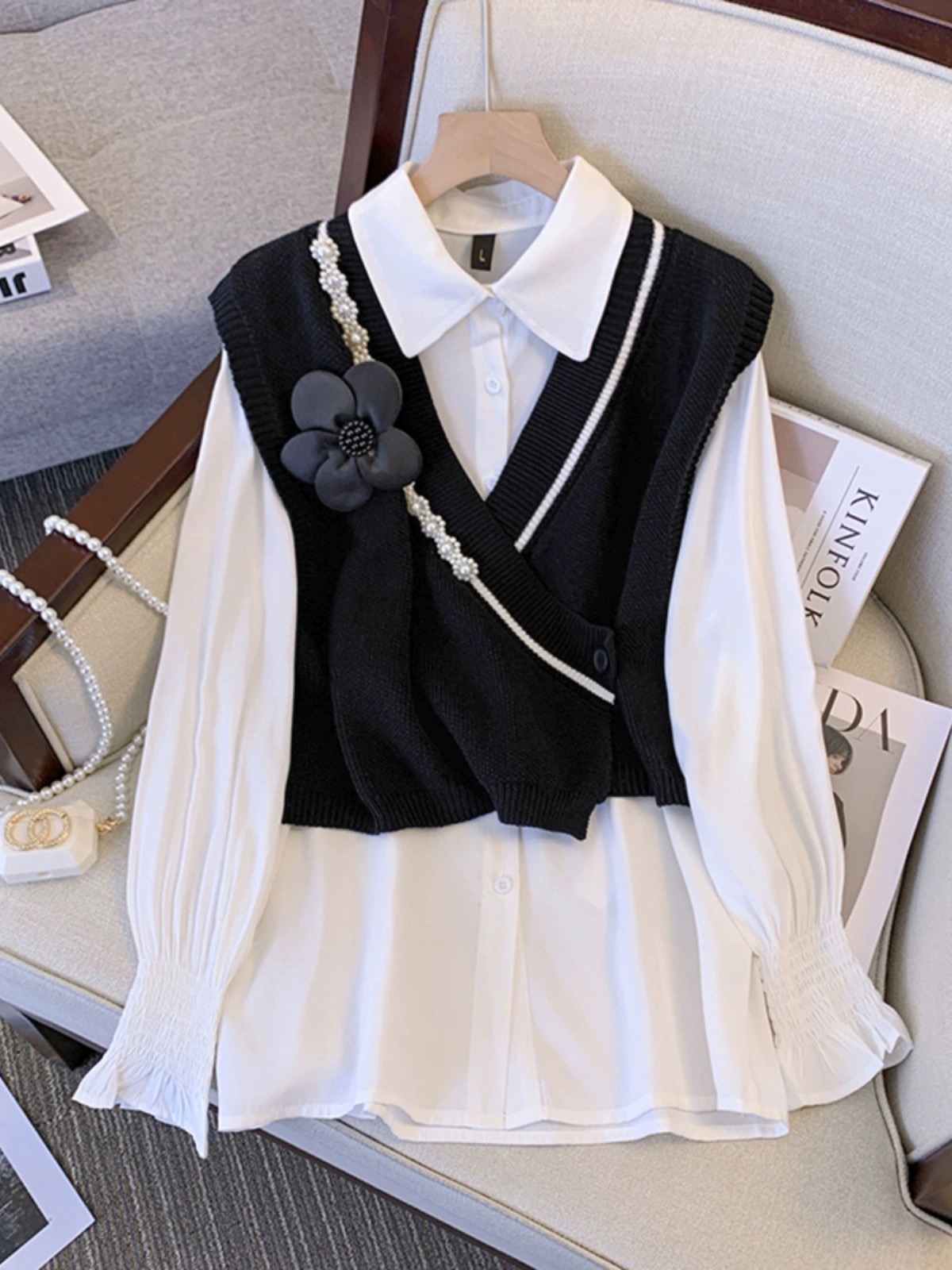 All the glamour shirt set SS119 image