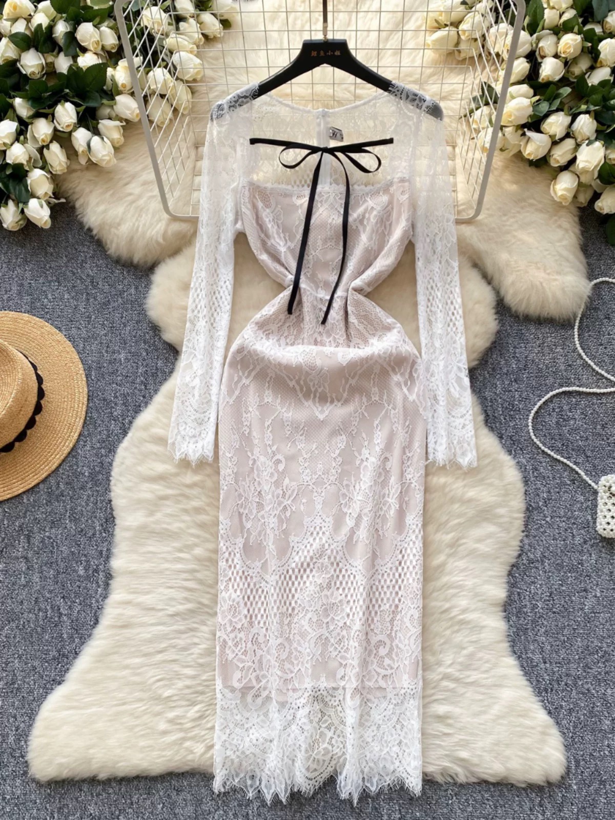 Passion for you lace dress FBC413 image