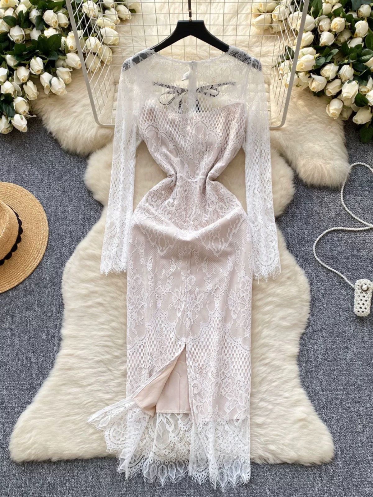 Passion for you lace dress FBC413 image