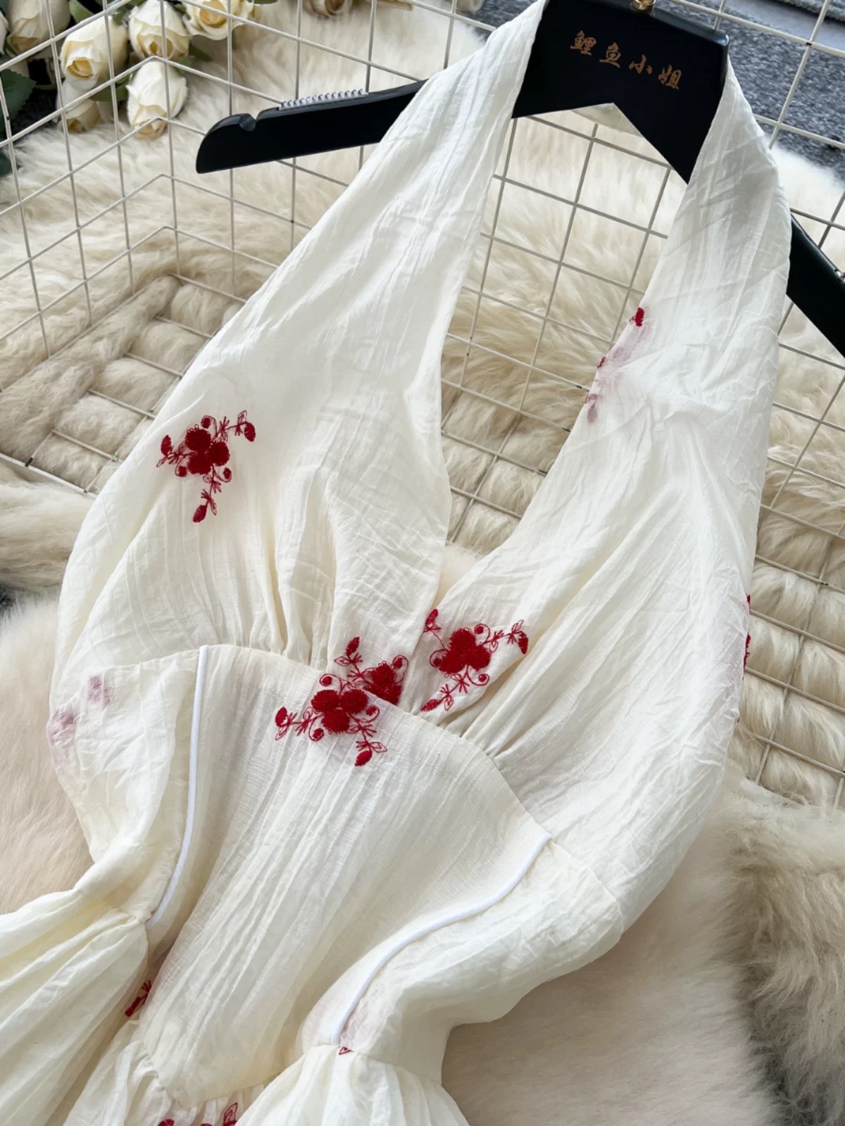 Blue skies and clear water dress CD972 image