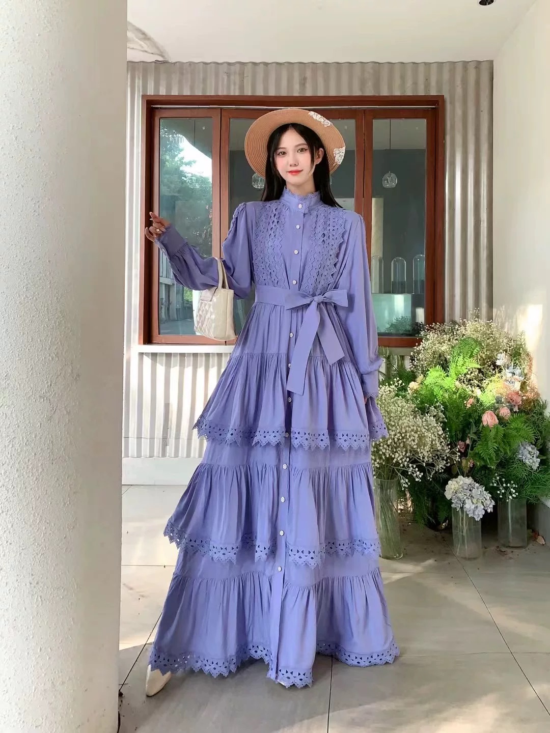 Sweet flower dress FD622 image