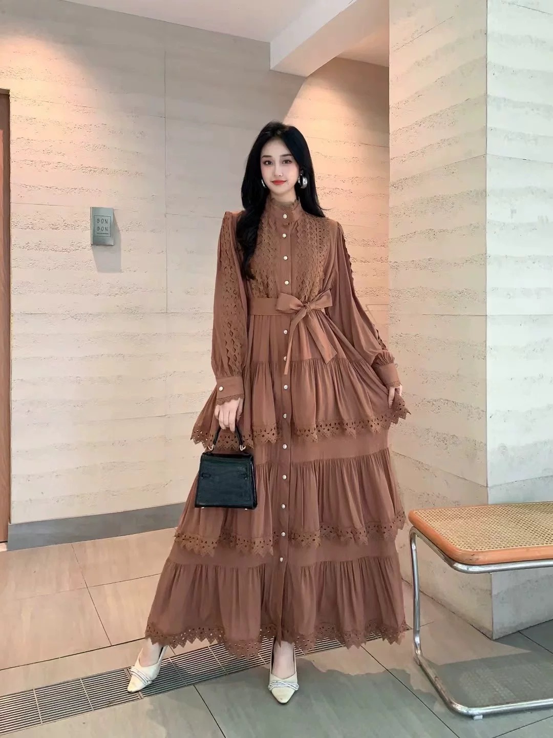 Sweet flower dress FD622 image