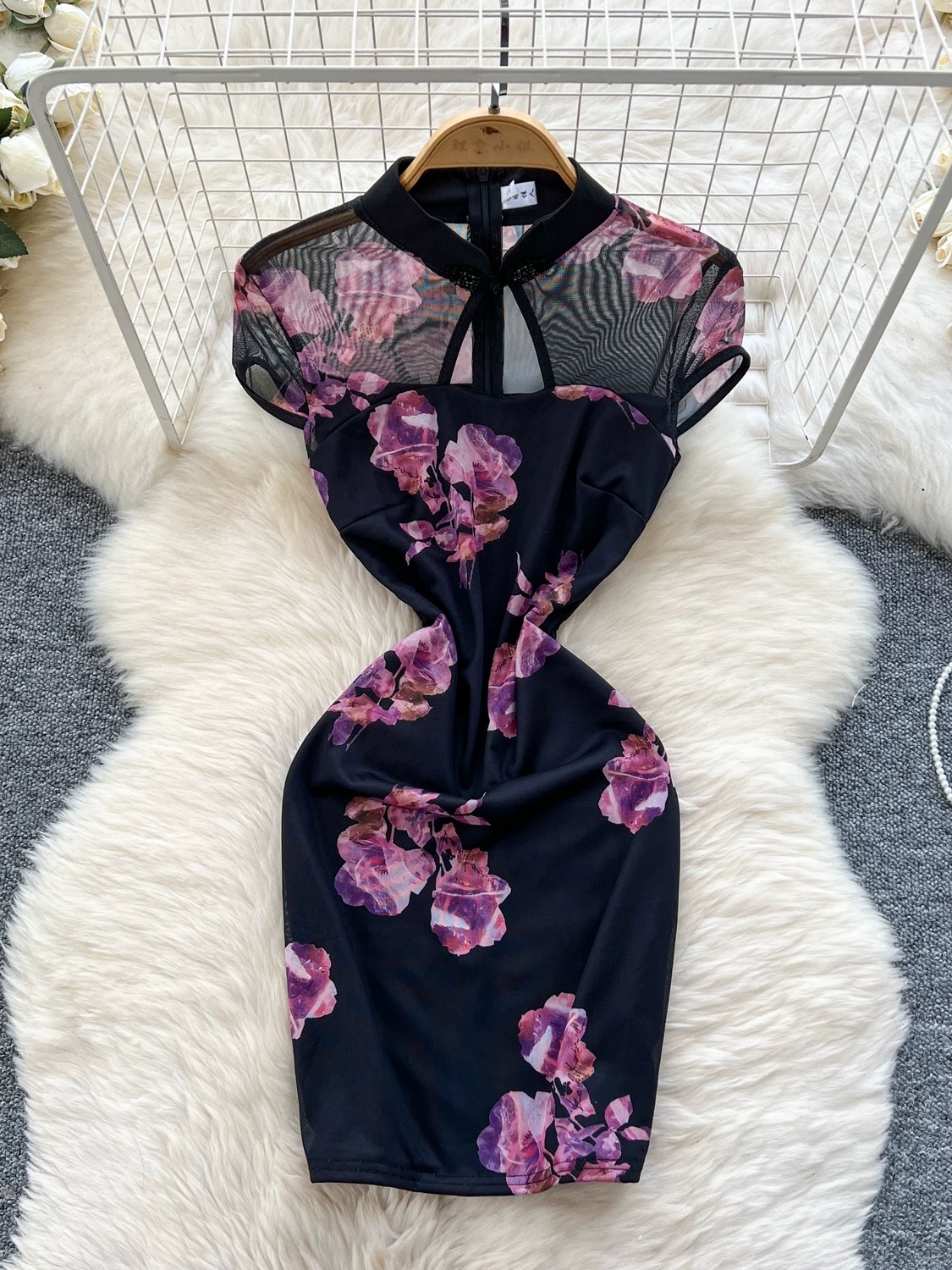 Bottle service qipao dress Q204 image