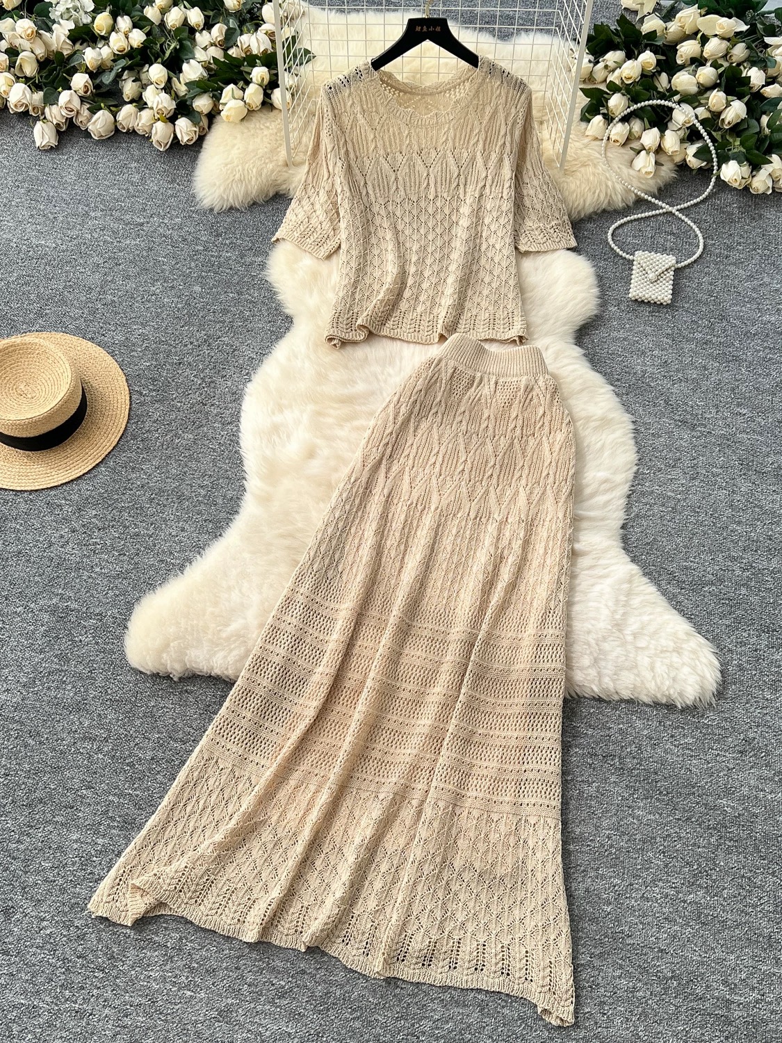 Not my mistake knitted set KTP279 image