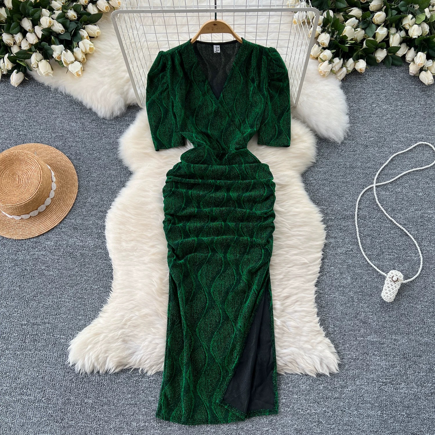 Greater than gold dress FBC483 image