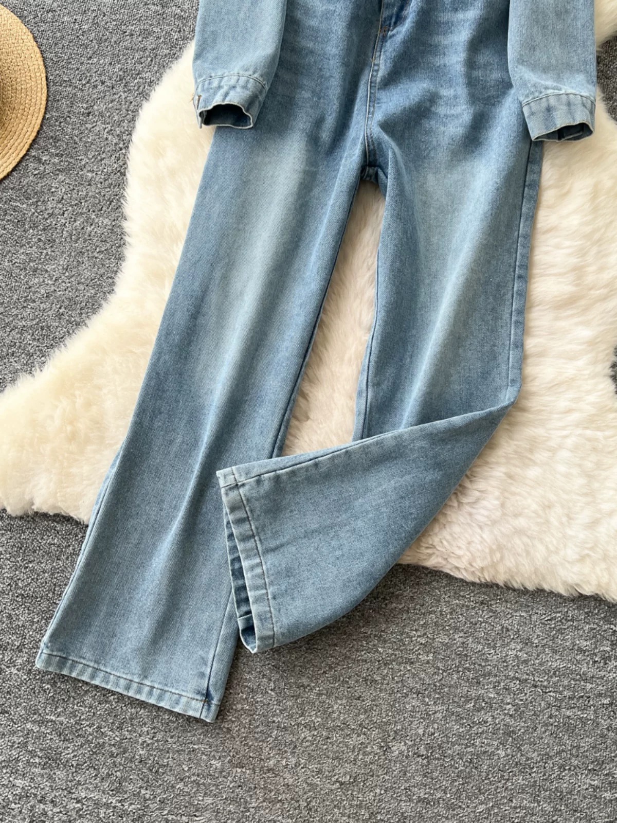 Pick your comfort denim jumpsuit DJS118 image