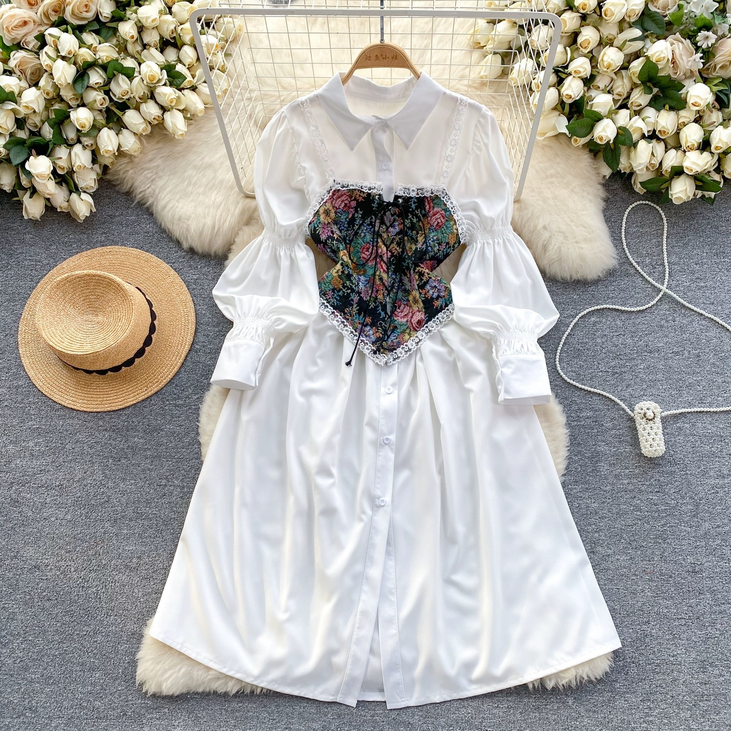 Don’t ask for forgiveness shirt dress SD129 image