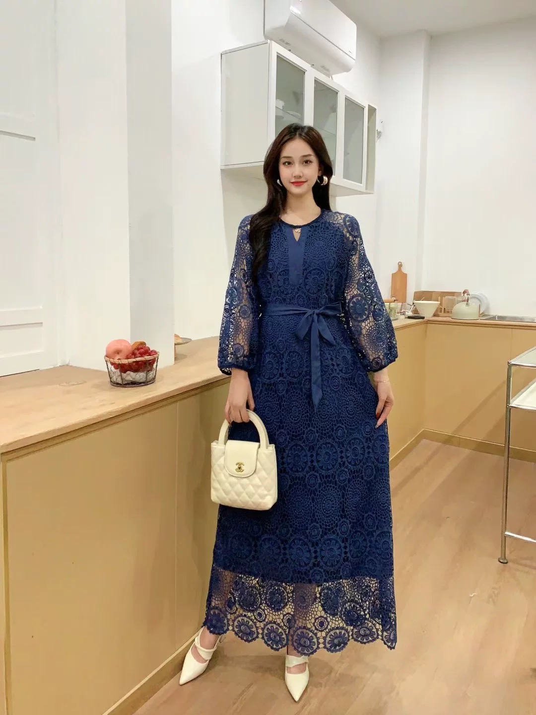 Faith around me lace dress FD781 image