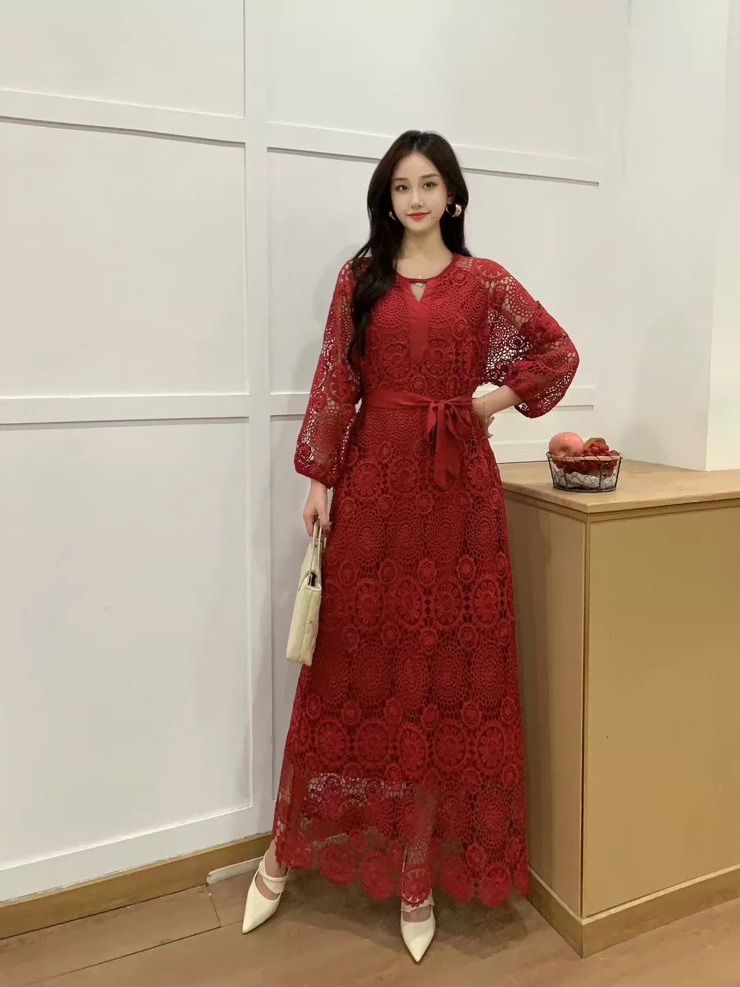 Faith around me lace dress FD781 image