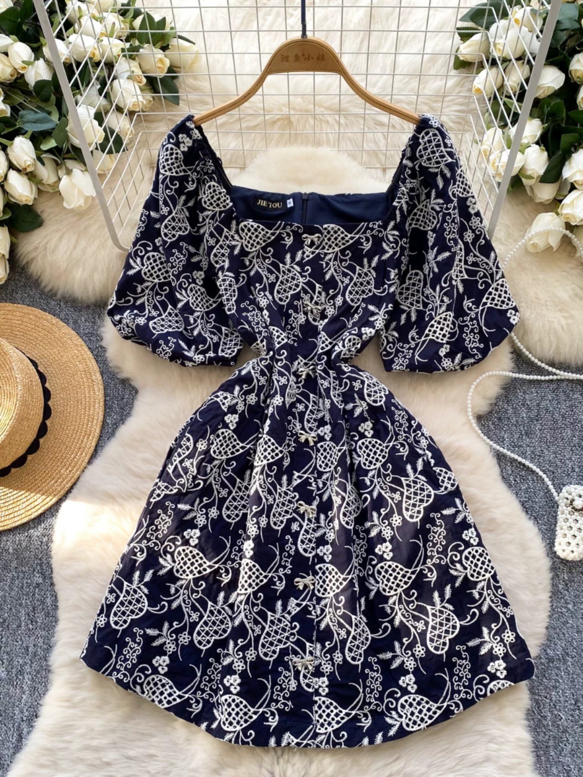 Deep in love lace dress CD2082 image