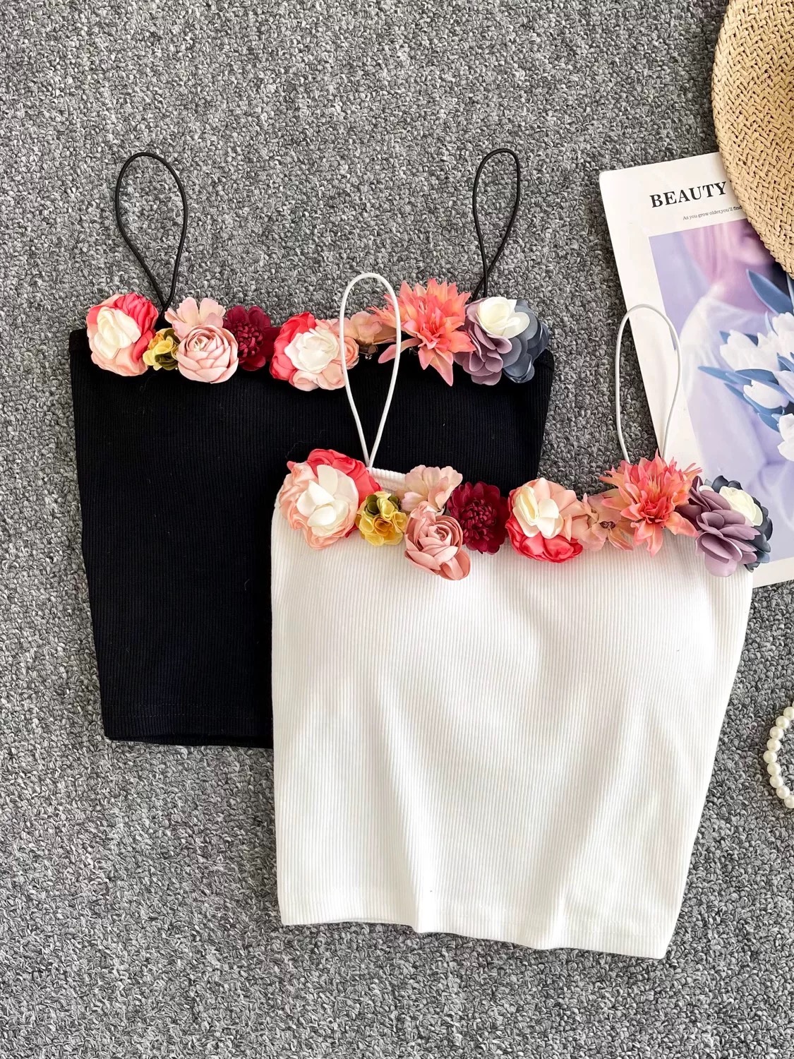 Passionate enchantment floral top CTO348