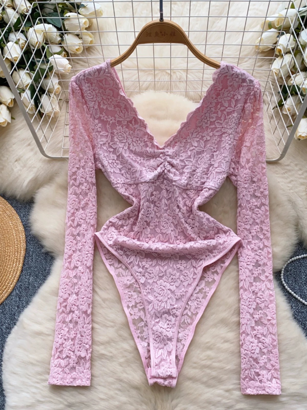 Nicki lace bodysuit BS134