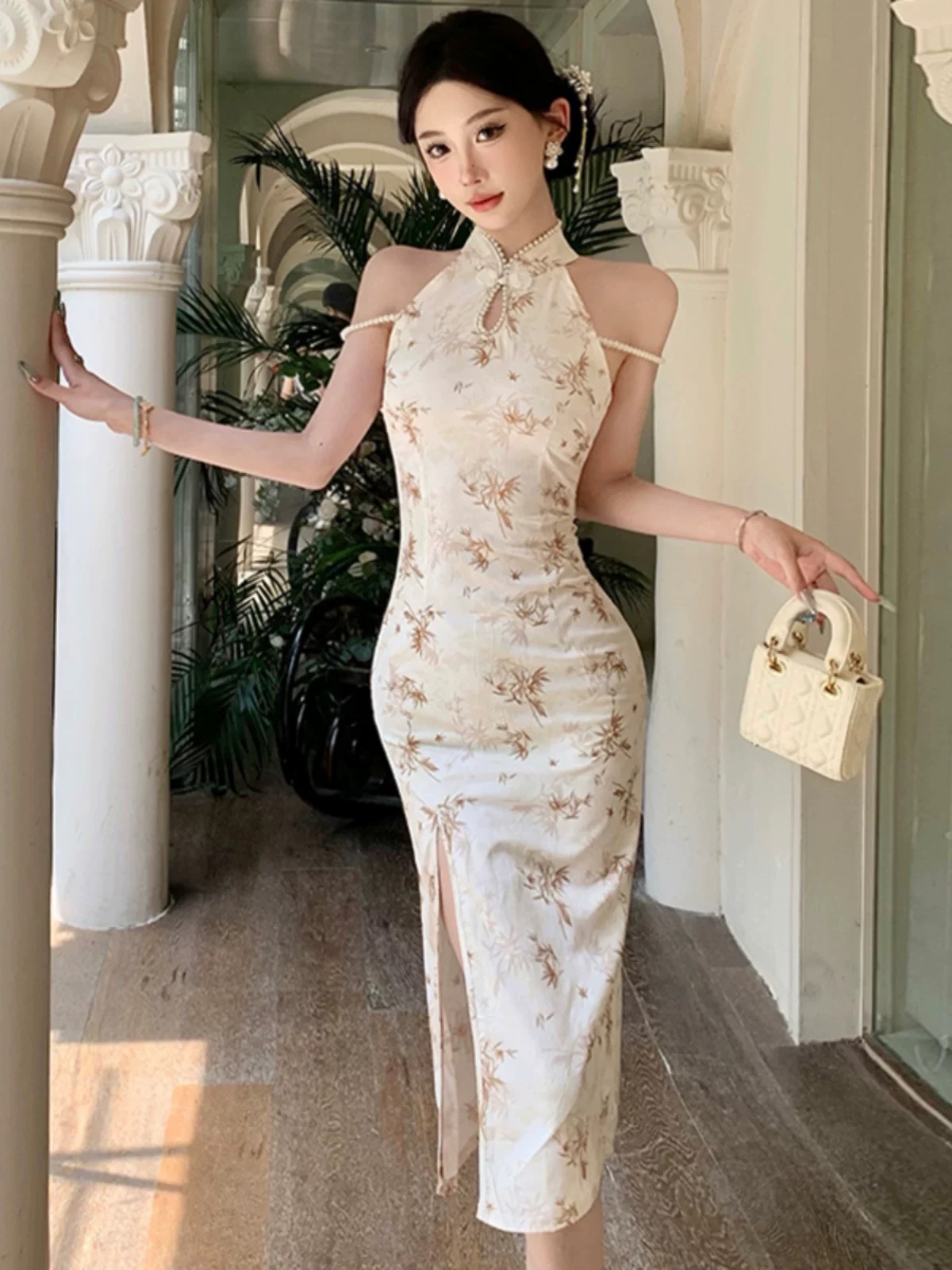 Breaking some rules qipao dress Q199