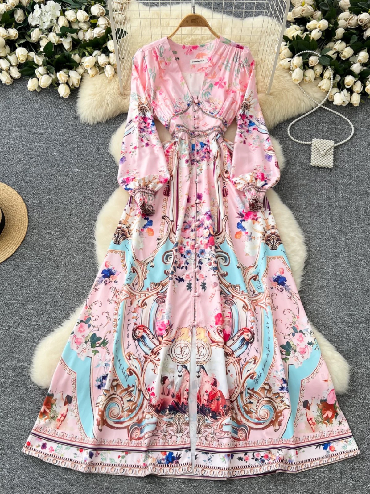 Loop me in dress ED254