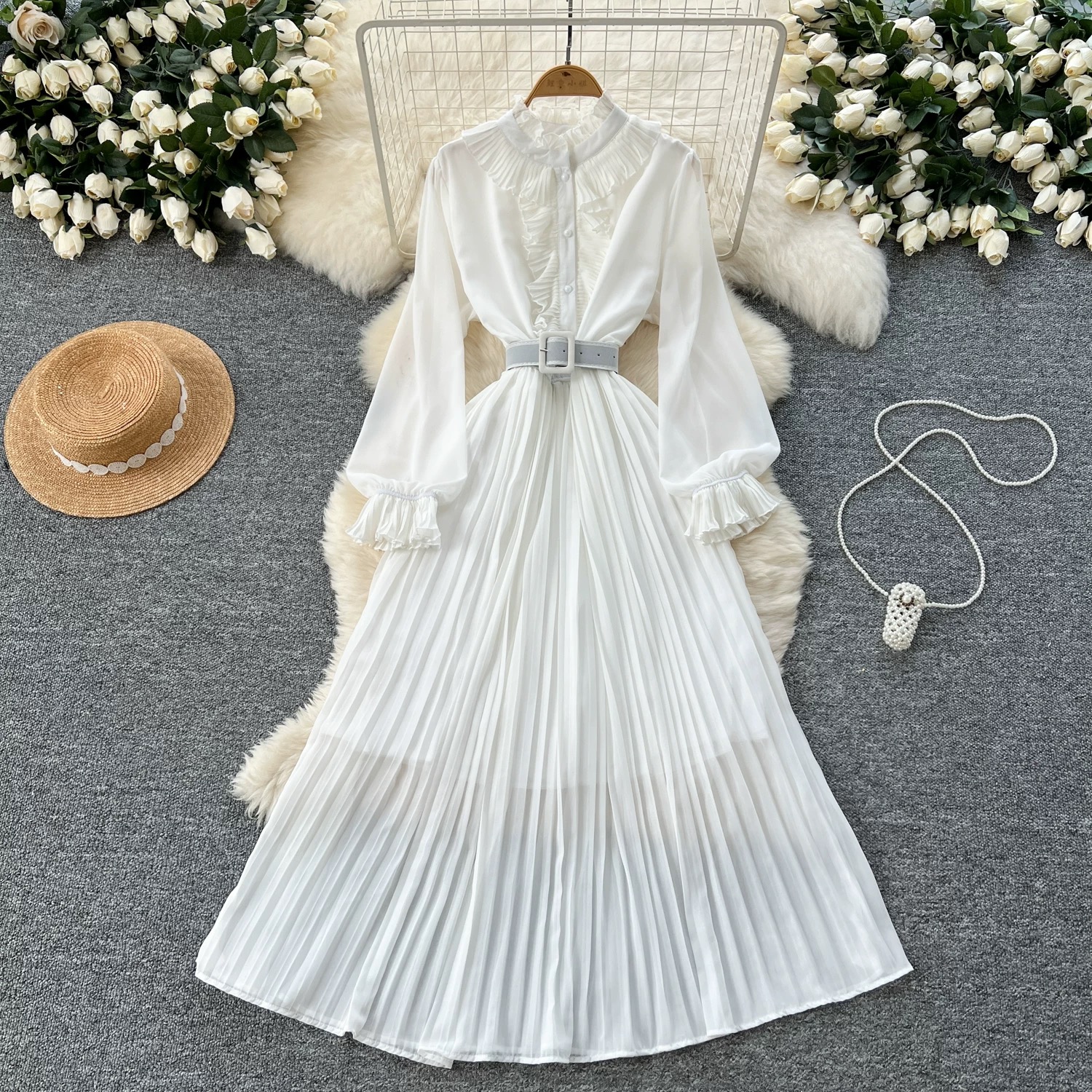 Hopped off the jet dress  FD775 image