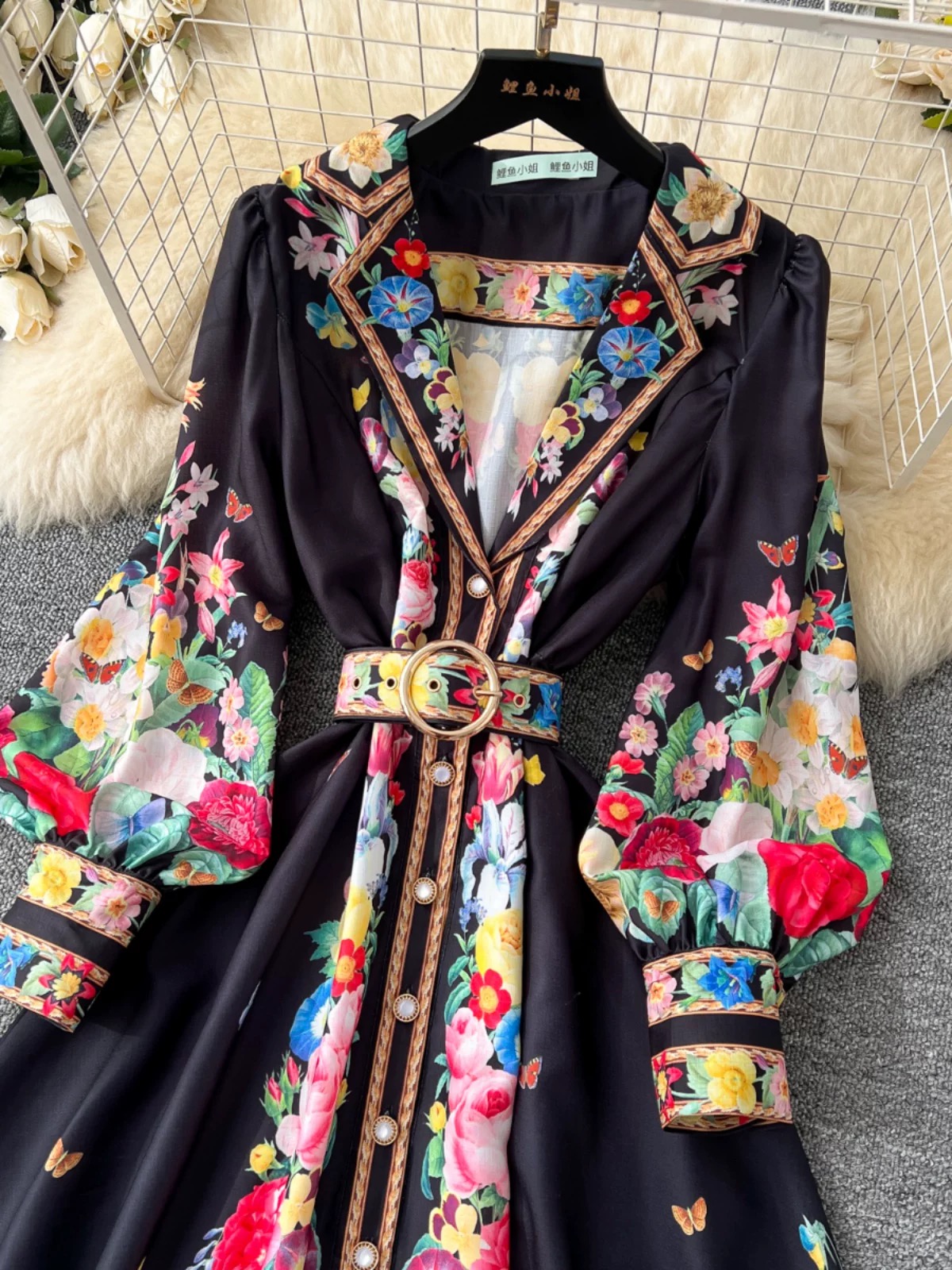 Balcony view dress ED360 images