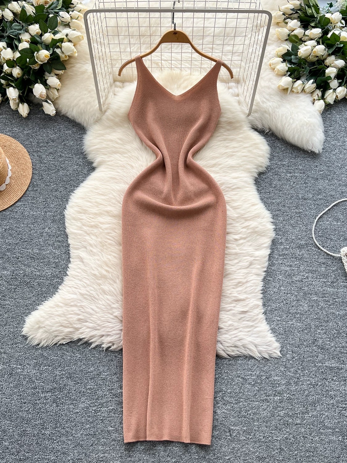 Letting things settle dress KBC231