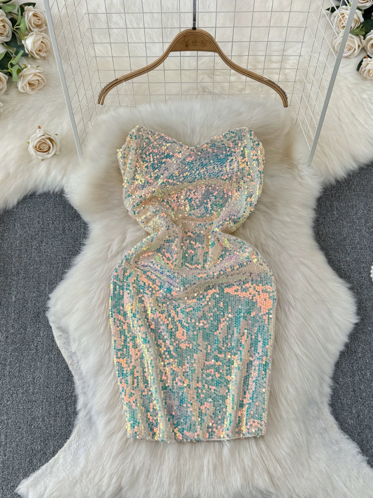 Big steal sequin dress CBC856