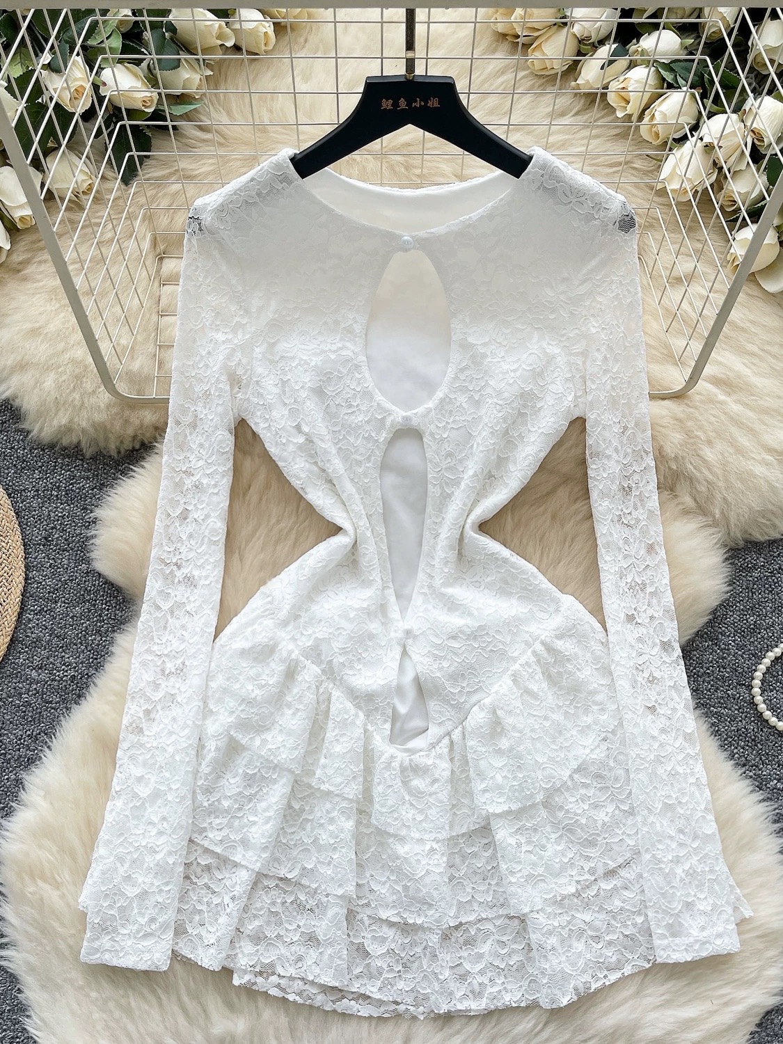 In Havana lace dress CD1434 image