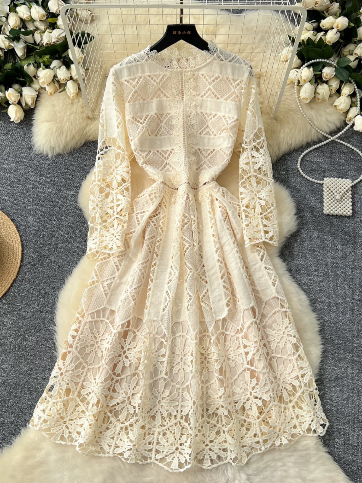 Around the track lace dress FD1156 image