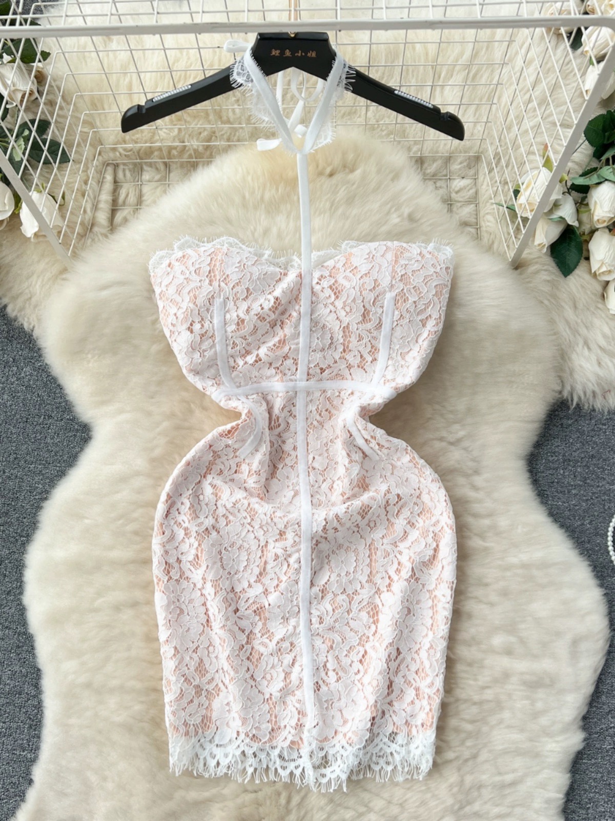 Let me be lace dress CBC834