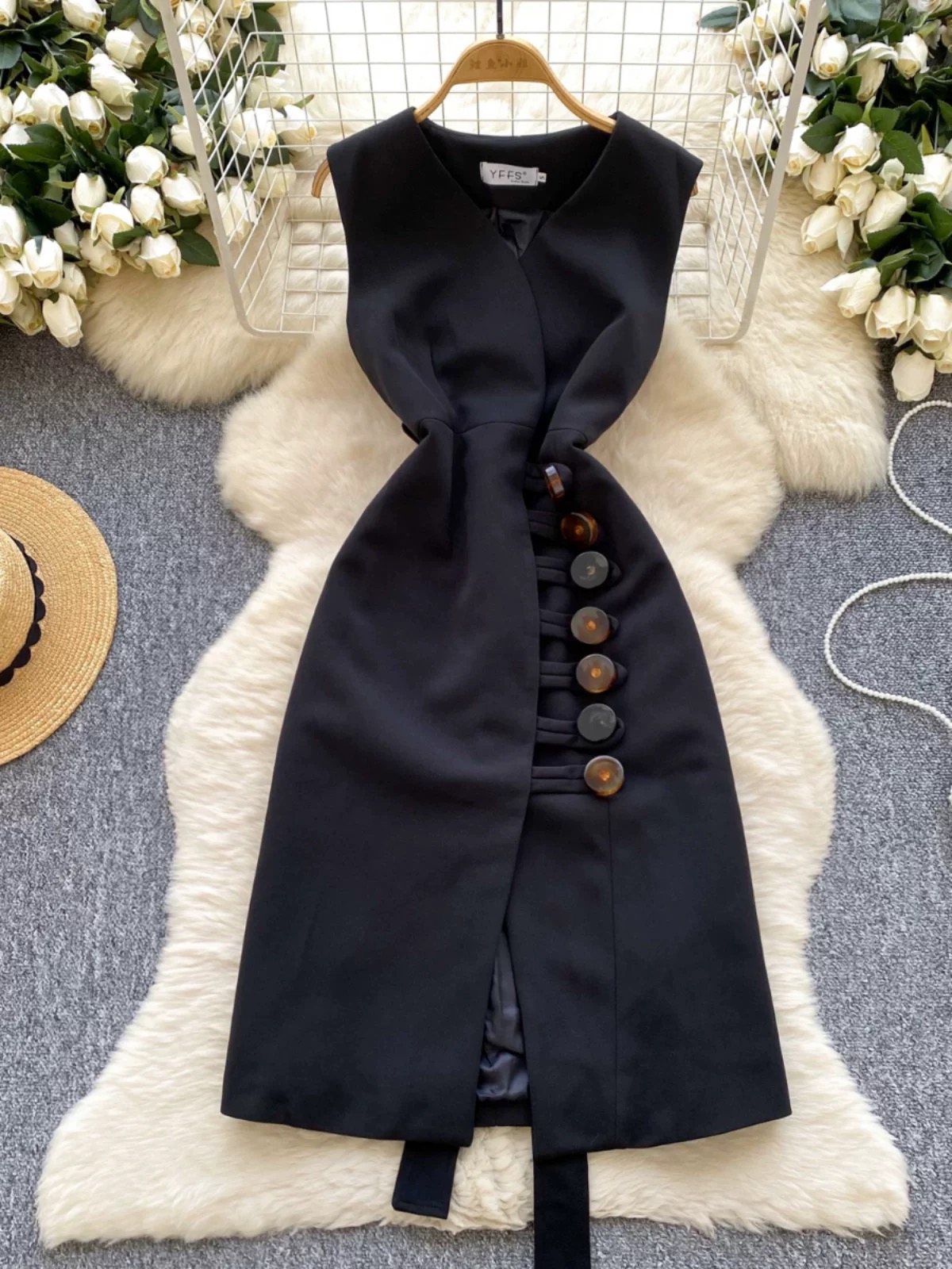 Move aside dress CD2156