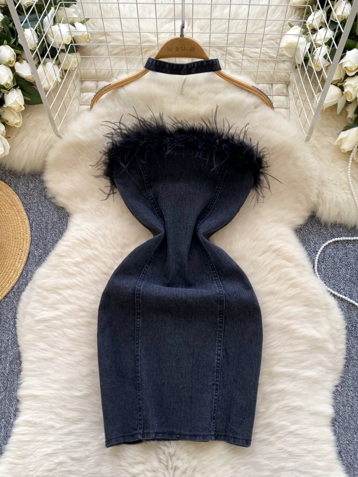 Turks destination dress & belt DBC60