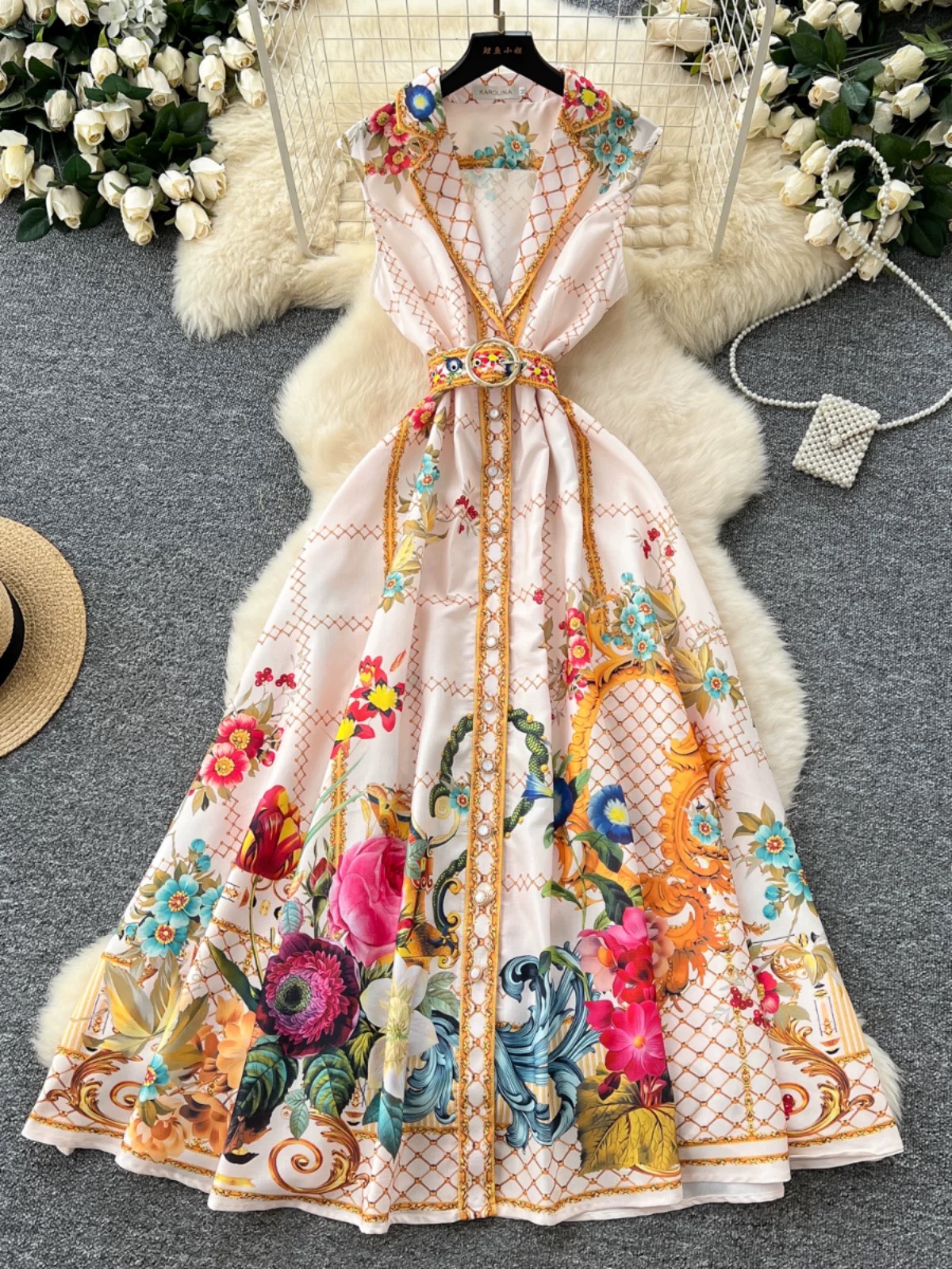 European scene dress ED288 image