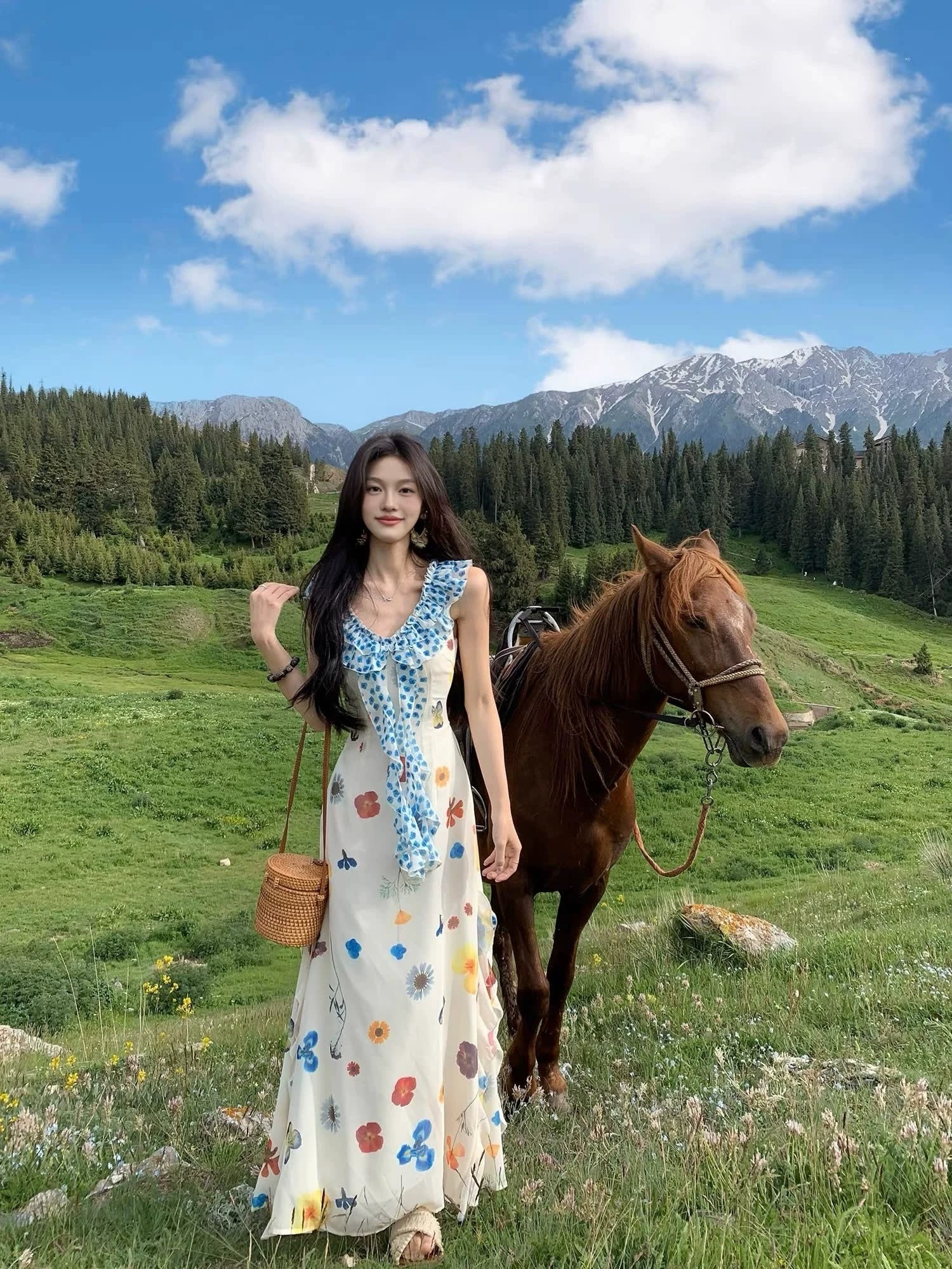 Floral beauty dress CD509 image