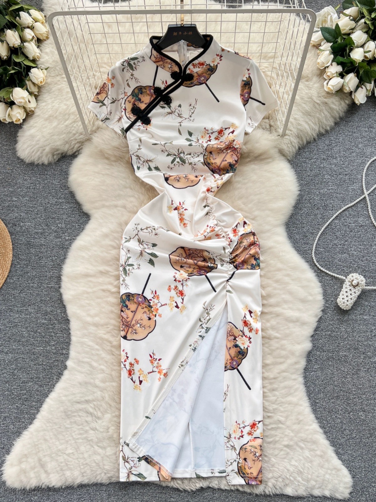 Lara qipao dress Q189 image