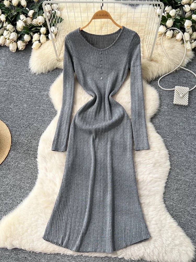 Going to see him knitted dress KD348 image