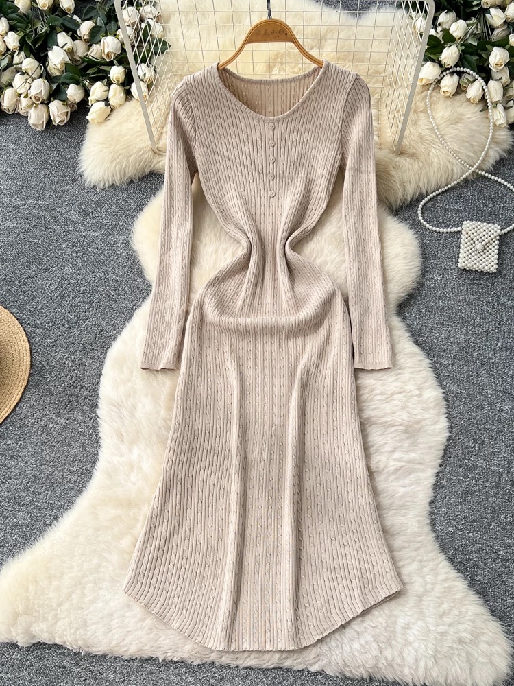 Going to see him knitted dress KD348 image