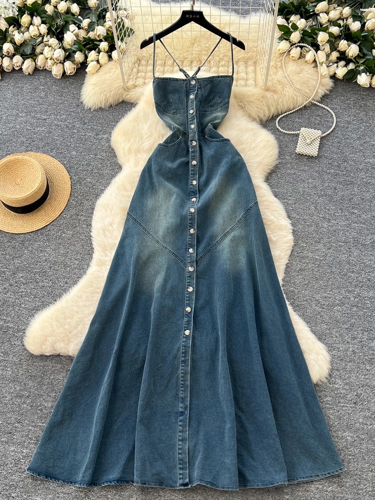 Vixen denim dress DD114 image