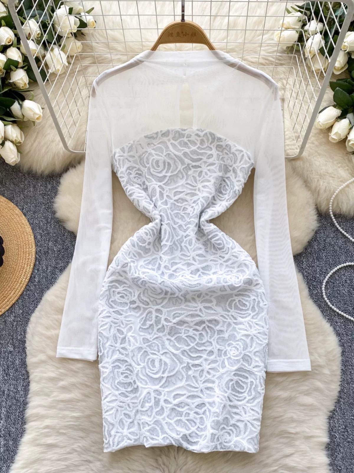 Castaways sequin dress FBC481