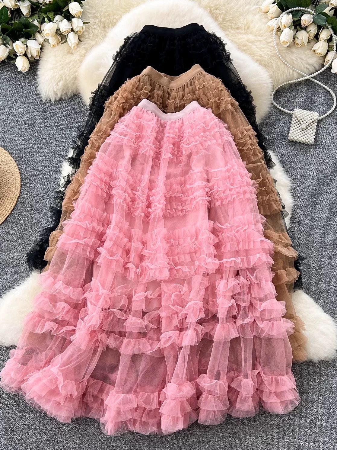 Coca cola shape skirt FS108