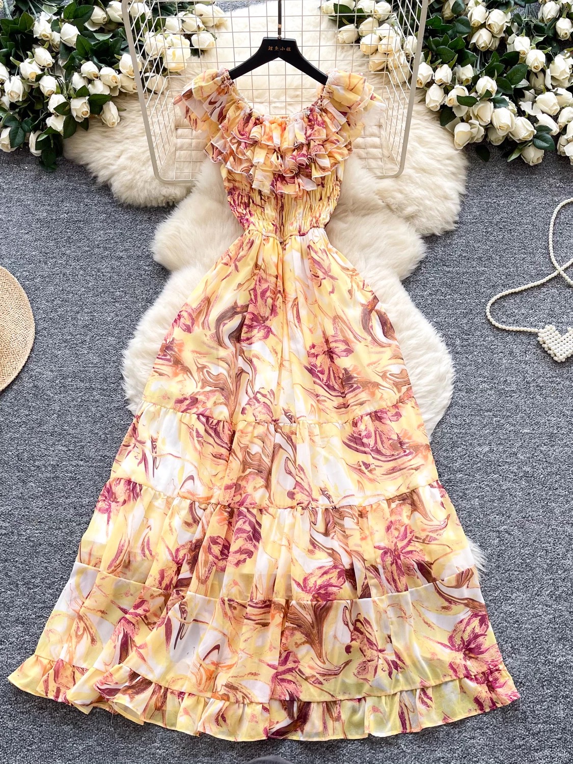 Day goddess colorful dress CD488 image