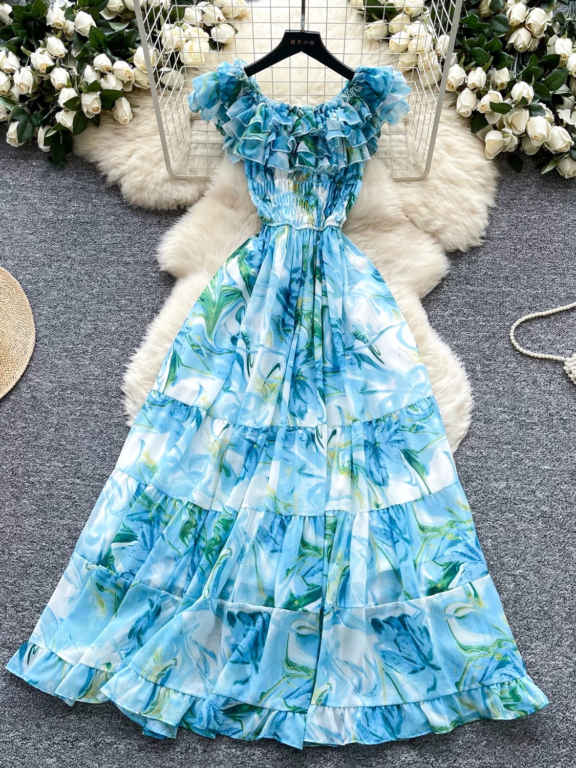 Day goddess colorful dress CD488 image