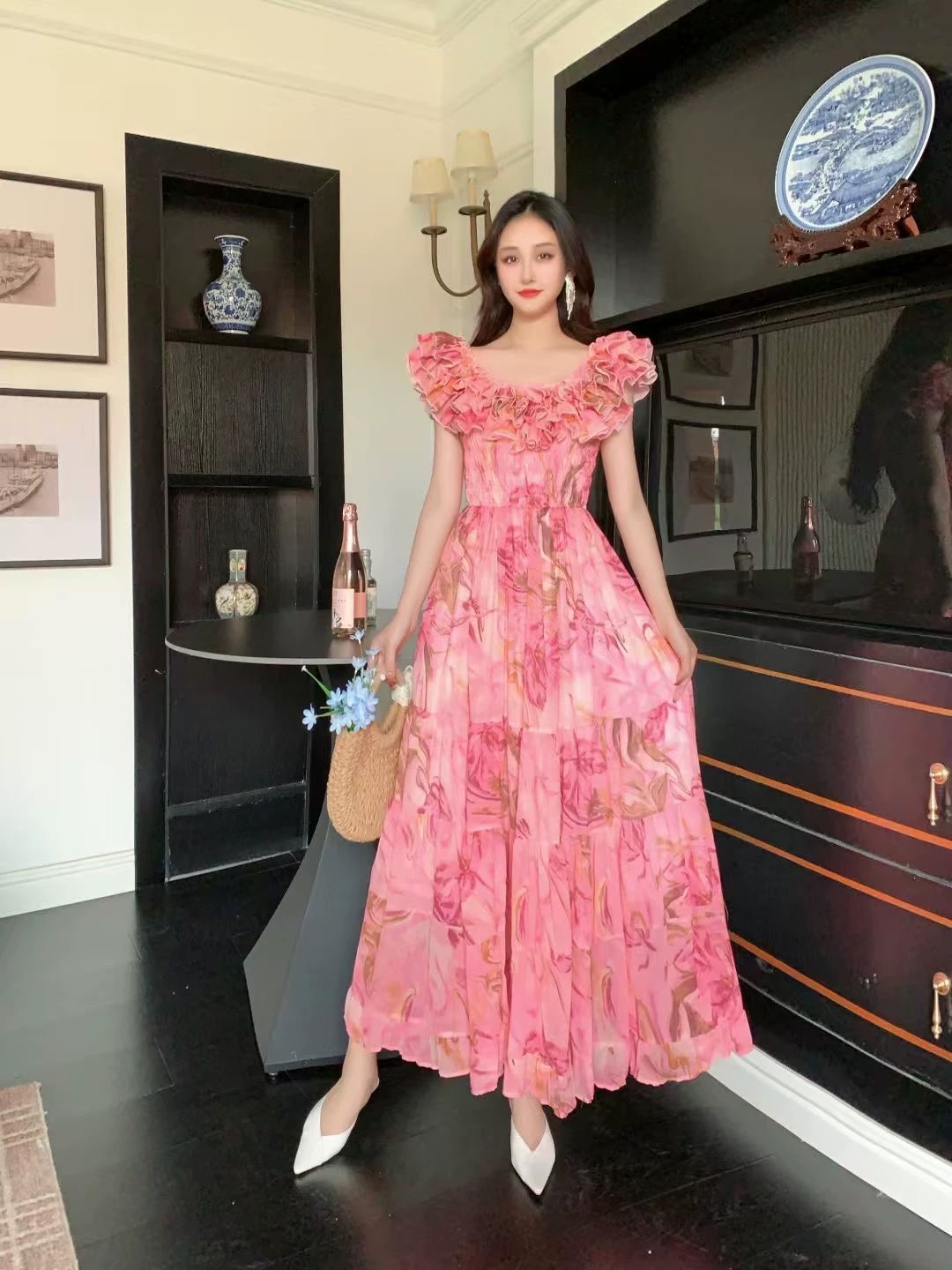 Day goddess colorful dress CD488 image